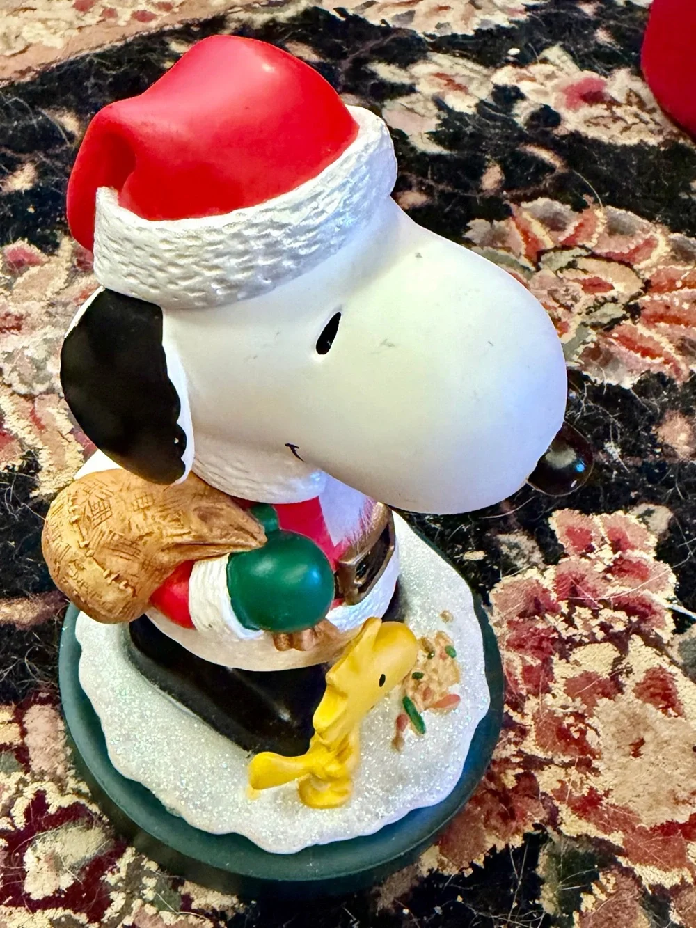 Peanuts Snoopy & Woodstock Holiday Figurine